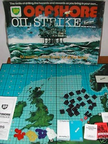 BP Offshore Oil Strike Game from 1970