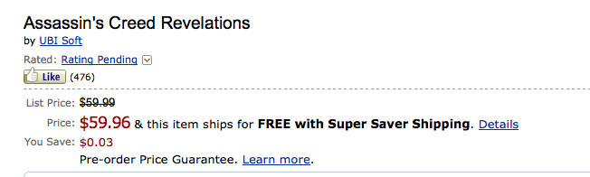 Really Big Savings At Amazon?