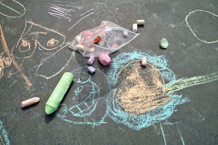 Sidewalk Chalk Drawings Banned In Colorado
